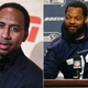 Stephen A Smith; Michael Bennett (John Salangsang/AP Images; Ted S. Warren/AP Images)